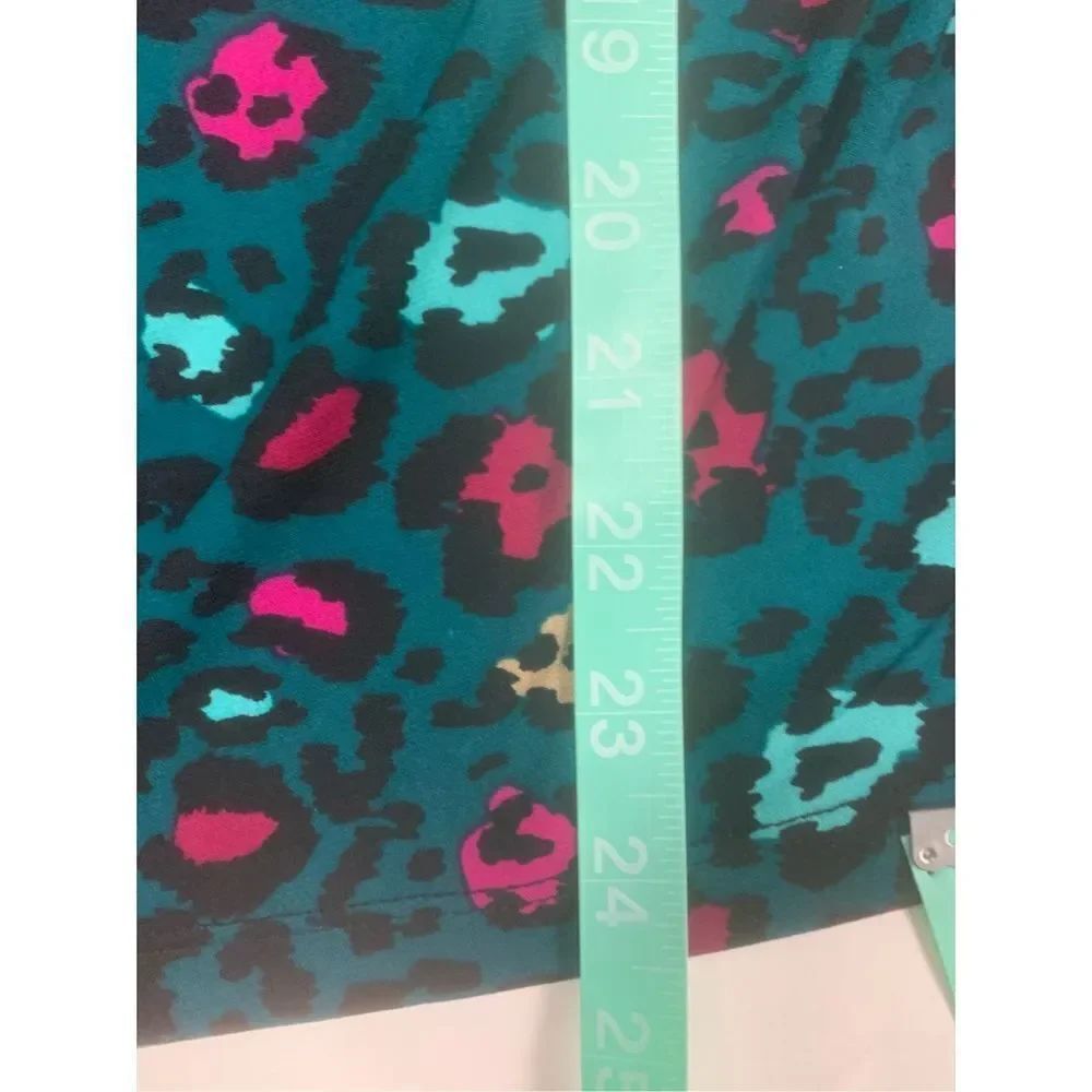 Multicolored Cheetah Print Blouse - Picture 9 of 9